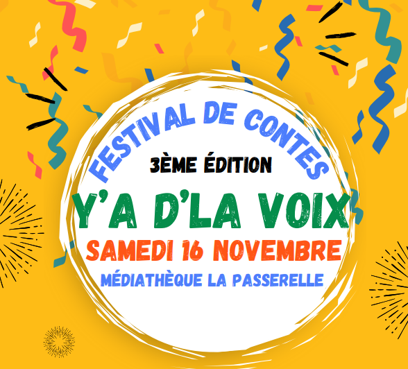 Festival du conte : Y’a d’la voix ! | 